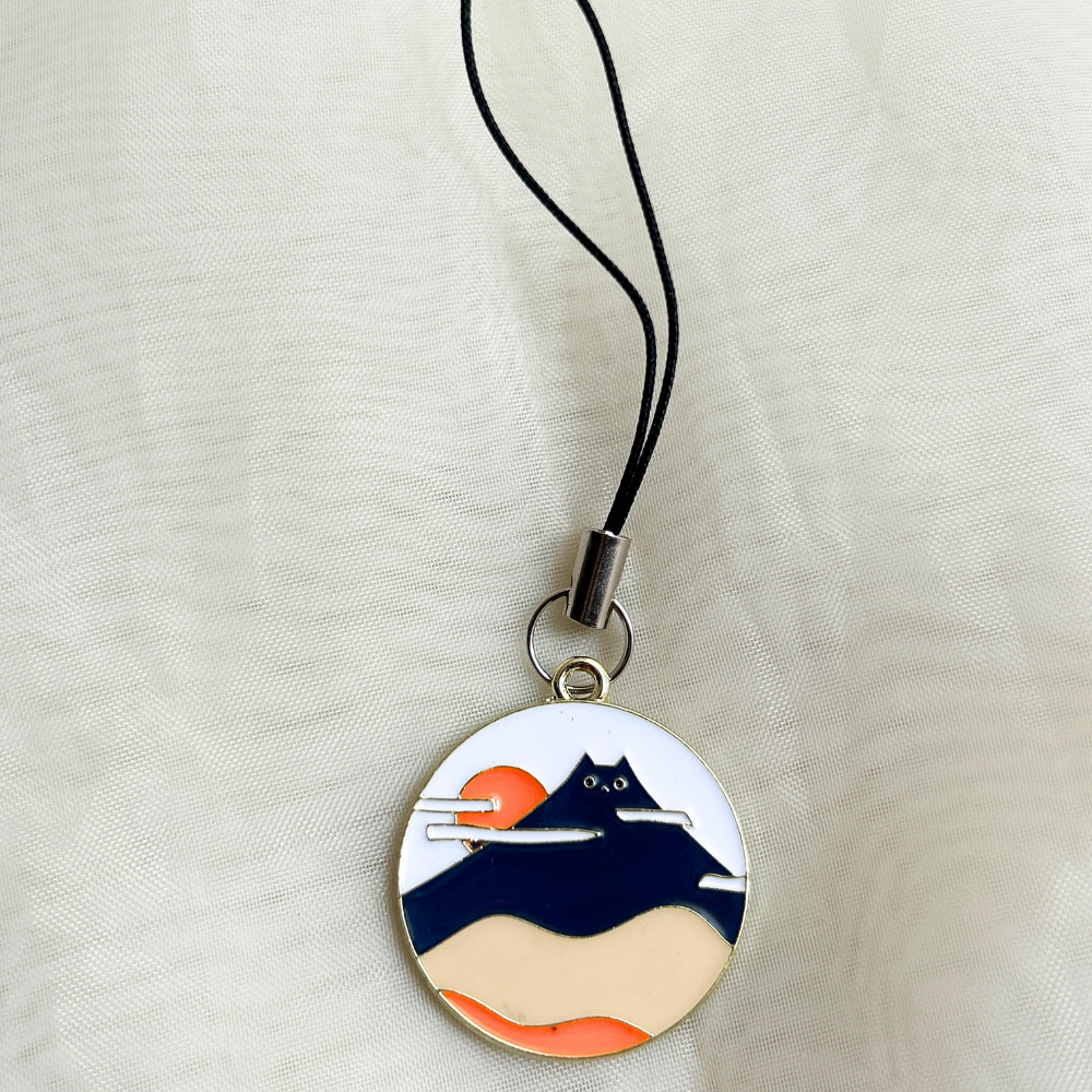 Nature Themed Phone Charms - Mountains/ Sunrise / Beach/ Ocean