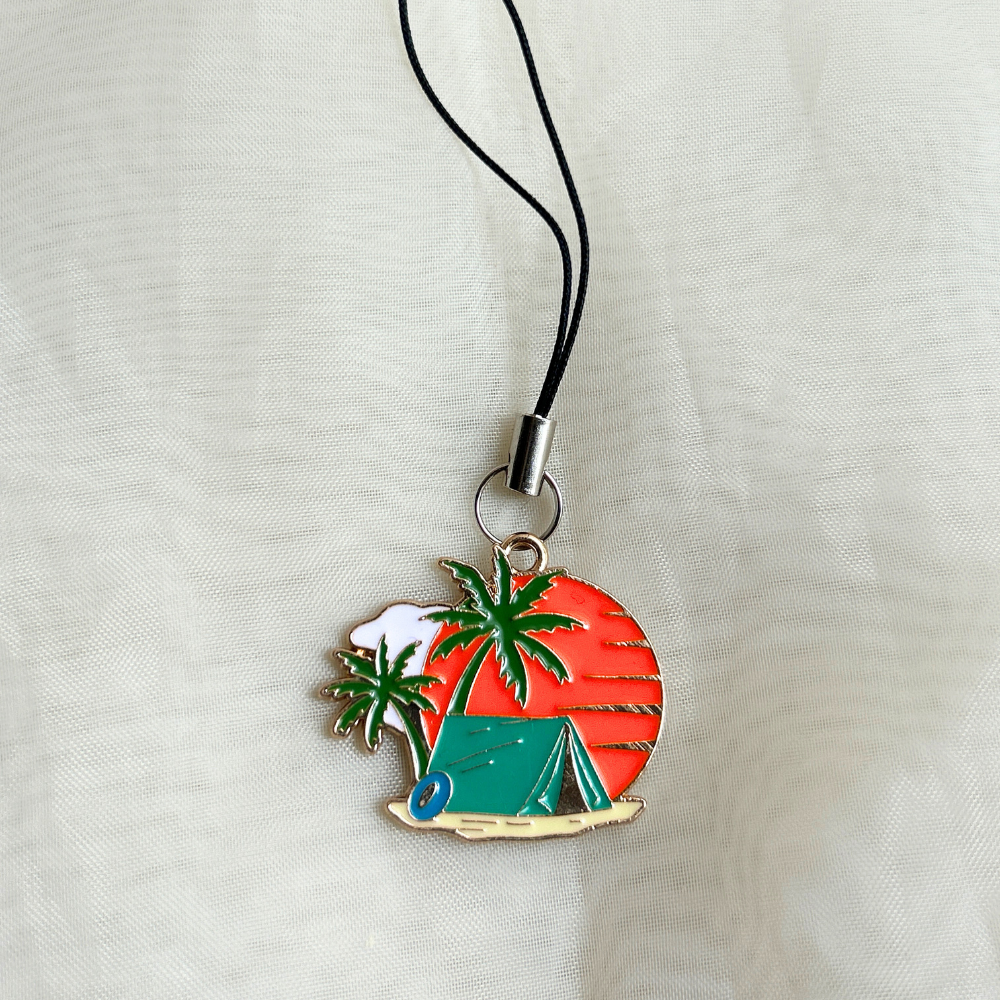 Tent Phone Charm - The Travel + Vacation Collection