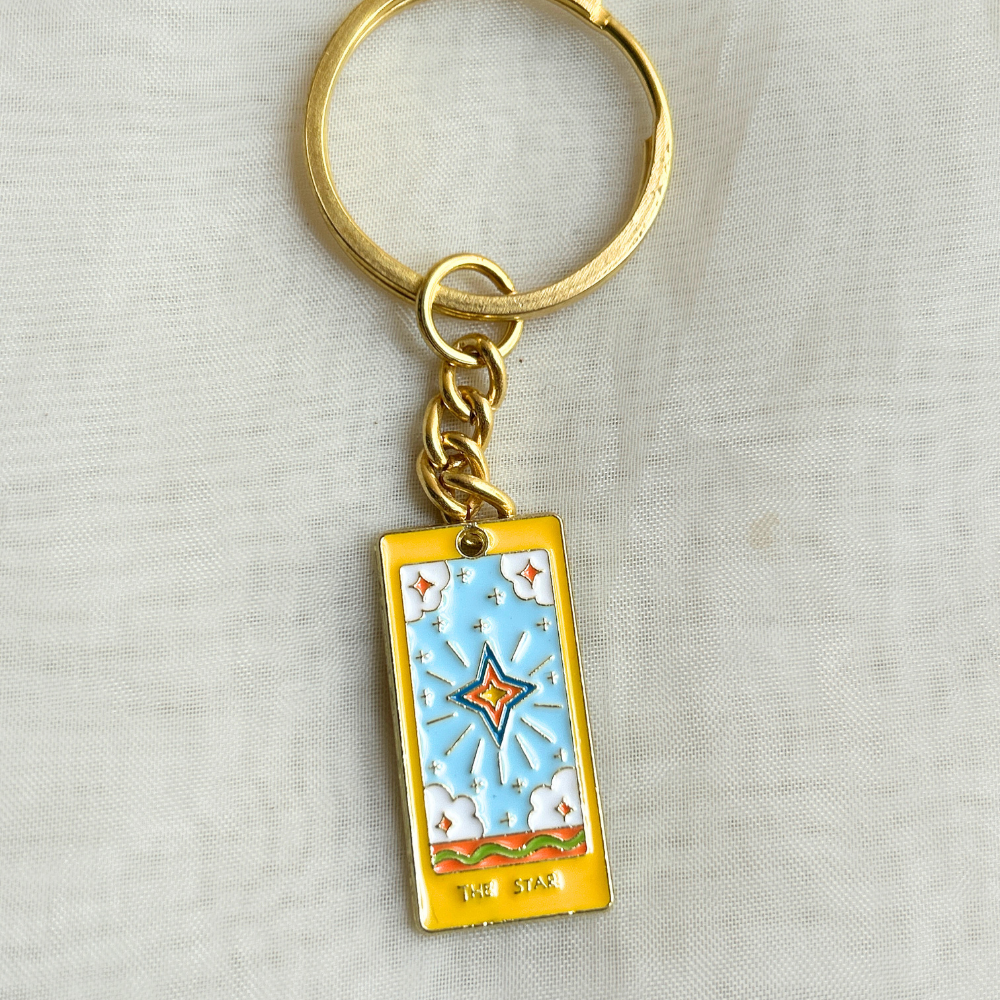 The Star Keychain - The Tarot Collection