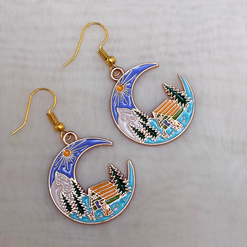 Moon Earrings