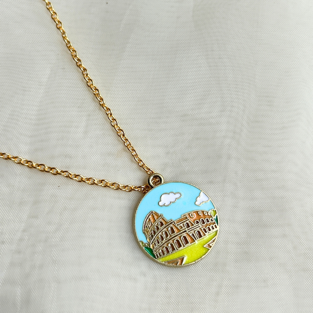 Monuments Charm Chain