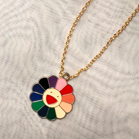 Rainbow Flower Chain