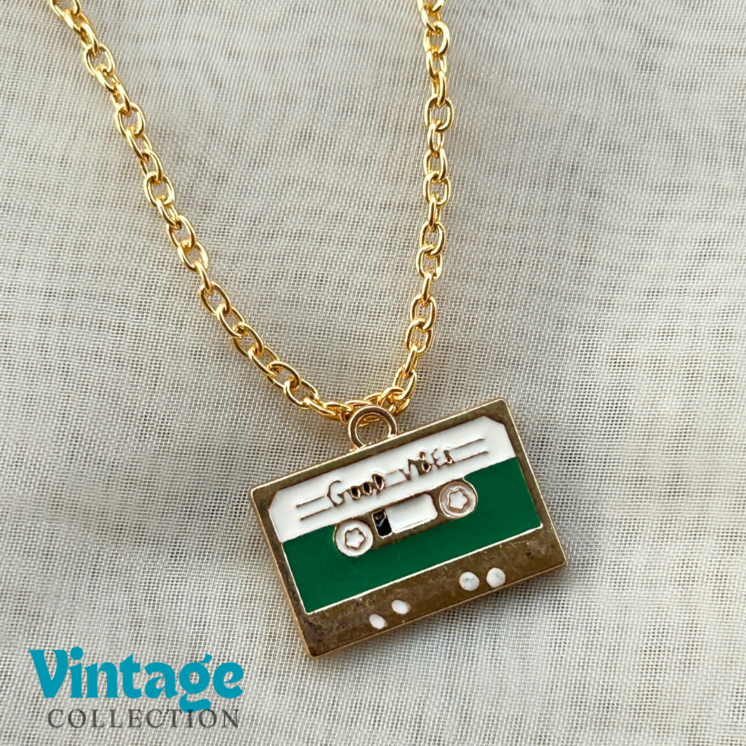 Vintage Cassette Tape Chain - The Vintage Collection