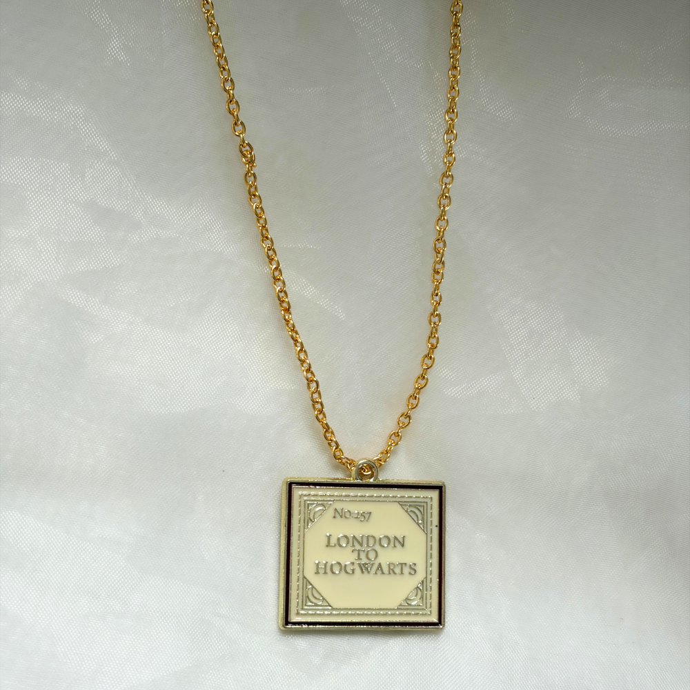 London to Hogwarts Ticket Chain - The Harry Potter Collection