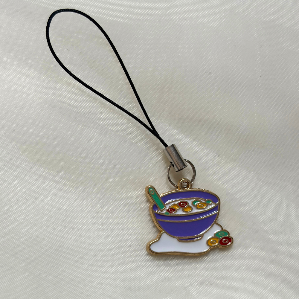 Ramen Bowl Phone Charm