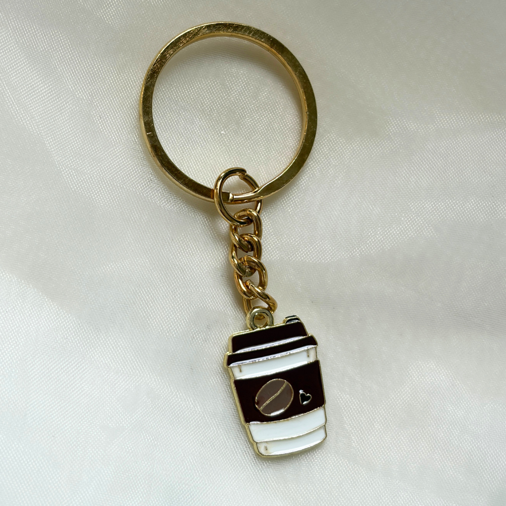 Coffee Cup Keychain - The Coffee Shop Collection