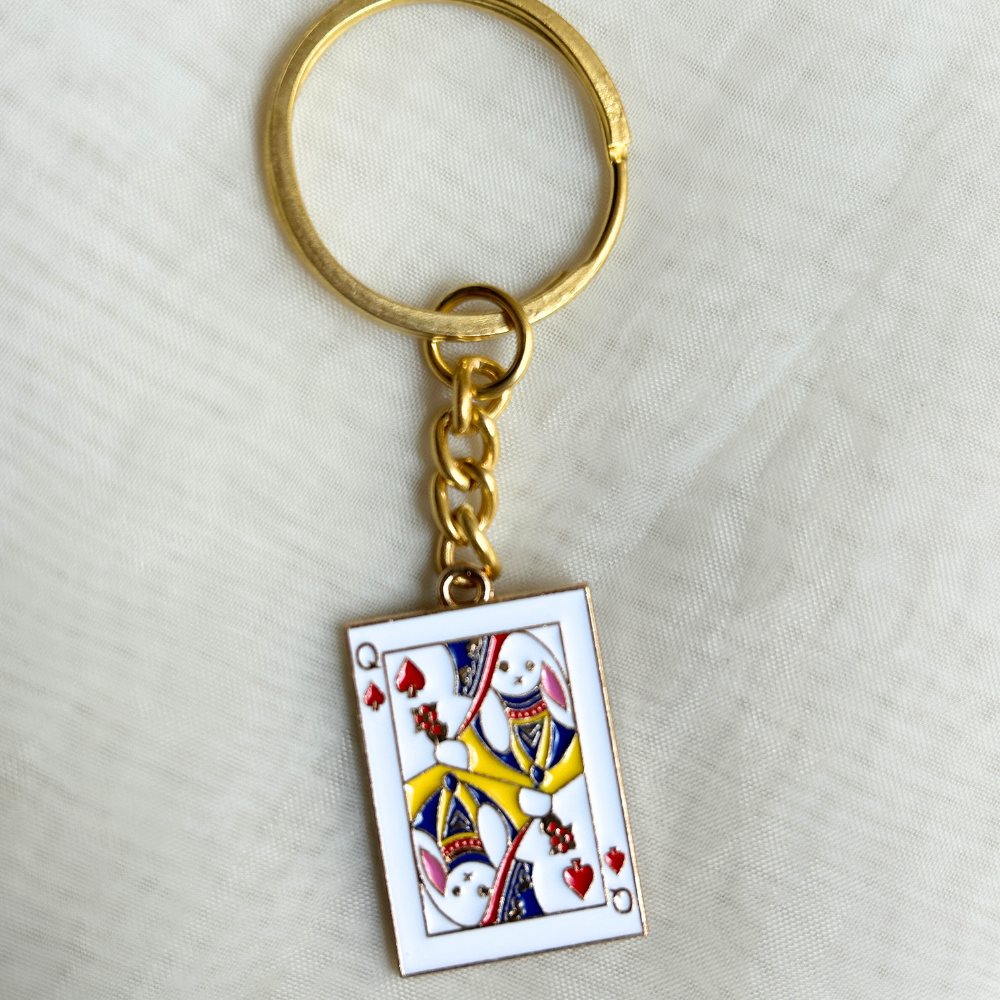 Playing Cards Keychain