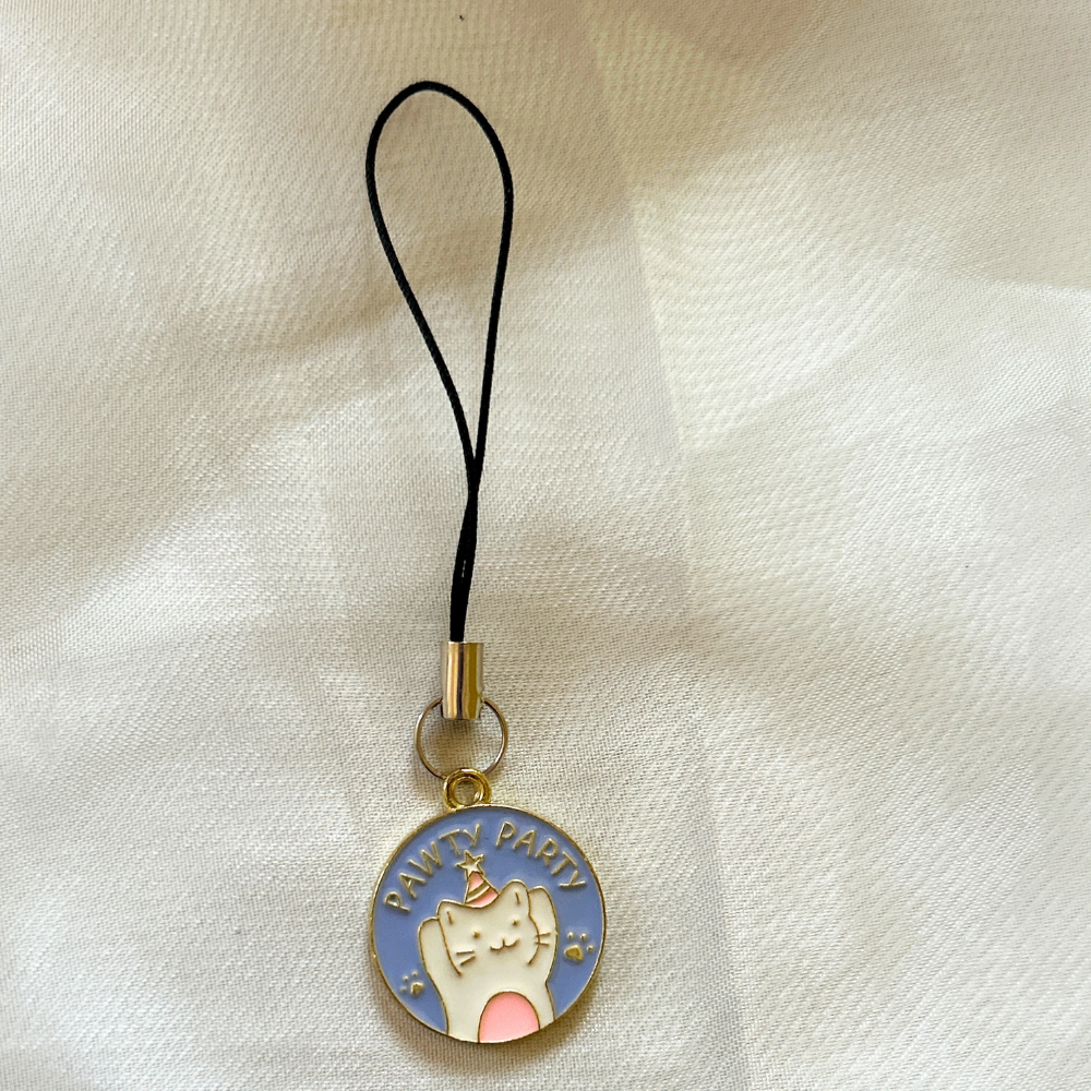Pawty party Phone Charm