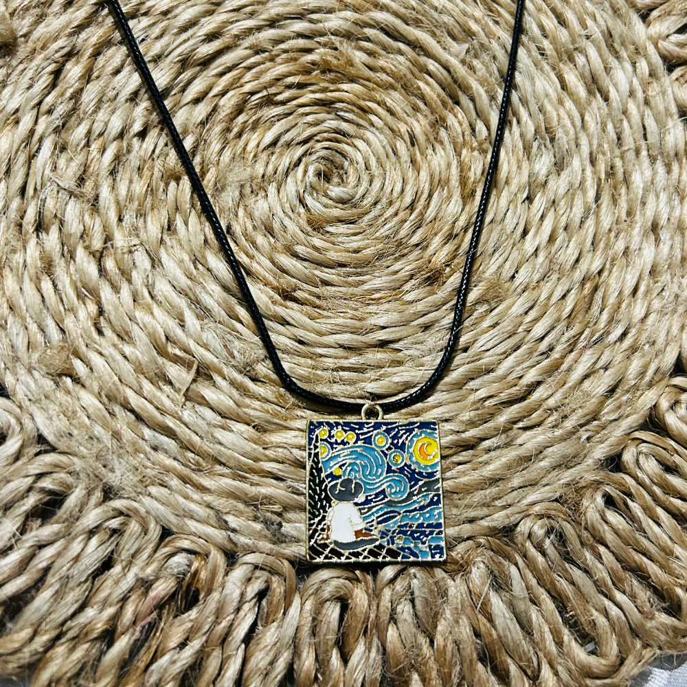 Van Gogh Starry Night Painting Chain