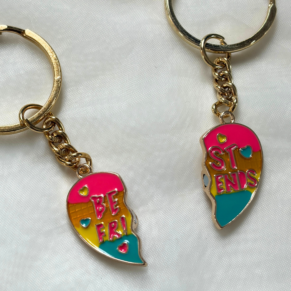 Best Friends Magnetic Keychains