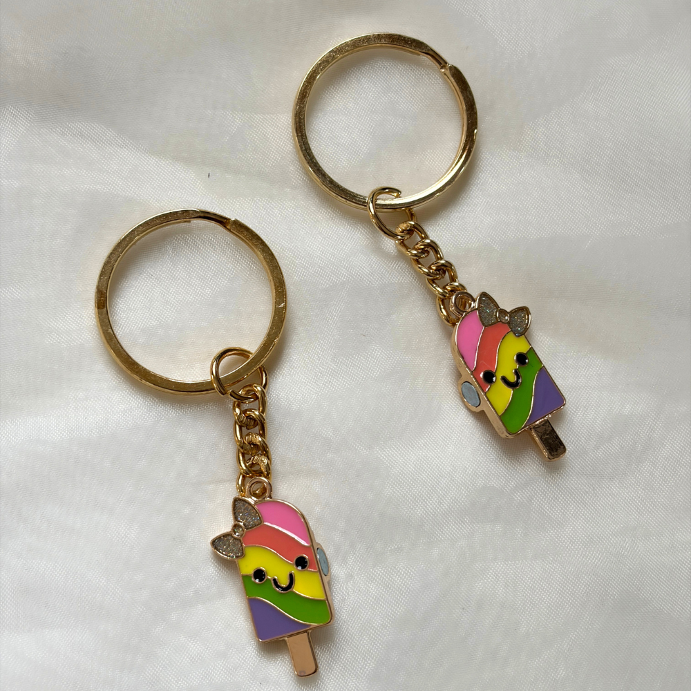 Best Friends Magnetic Keychains - Popsicle Version