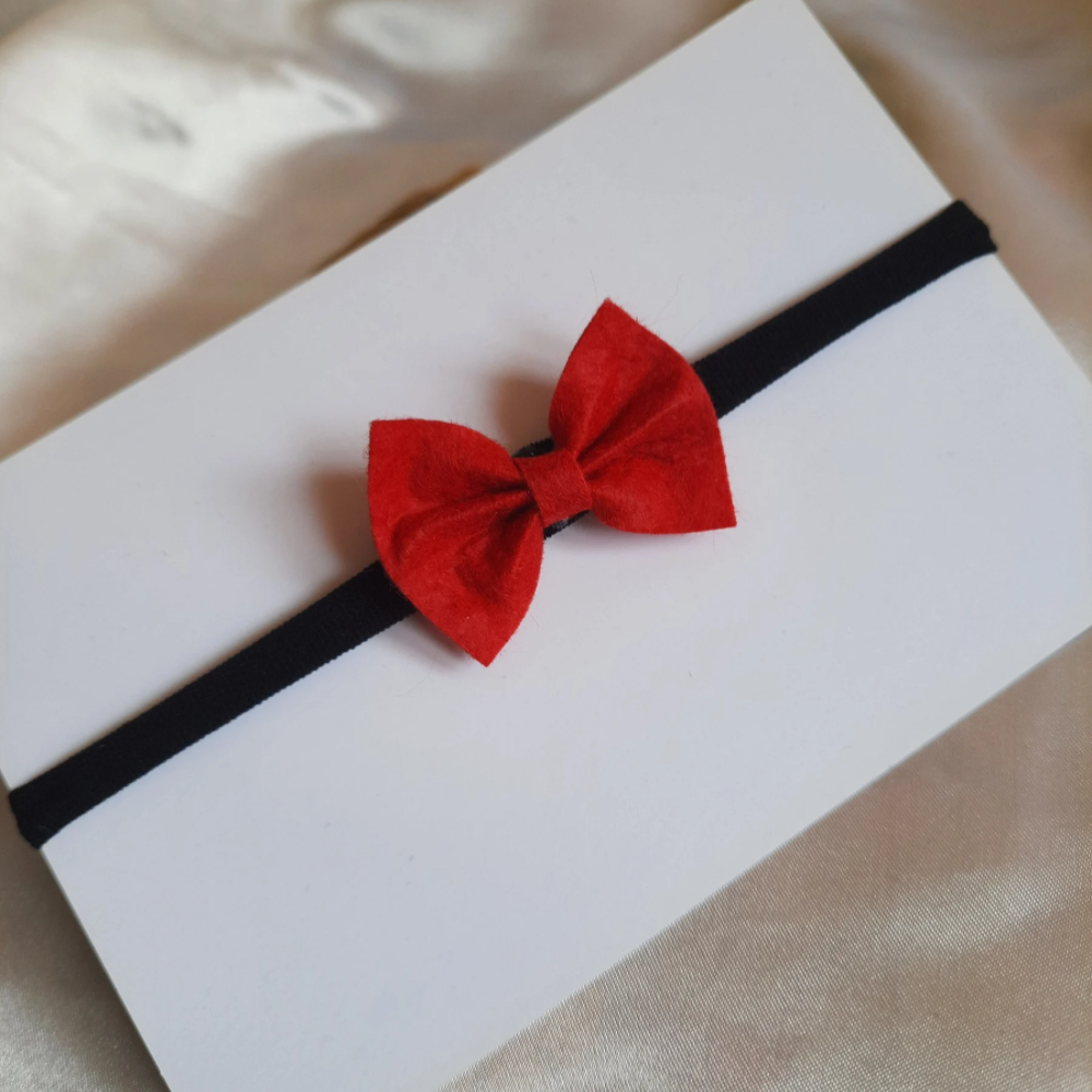 Red Felt Micro Bo