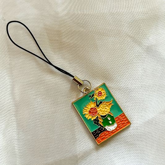 Van Gogh Painting Phone Charm