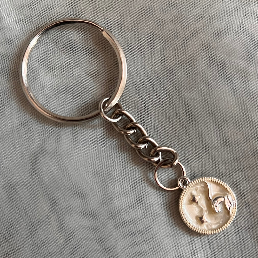 Zodiac Signs Keychain - Silver