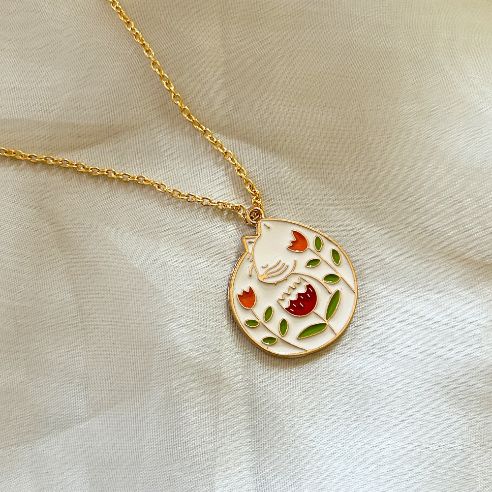 Cat Chain - White