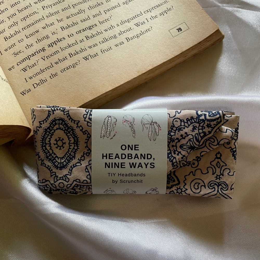 Mandala Prints TIY Headband