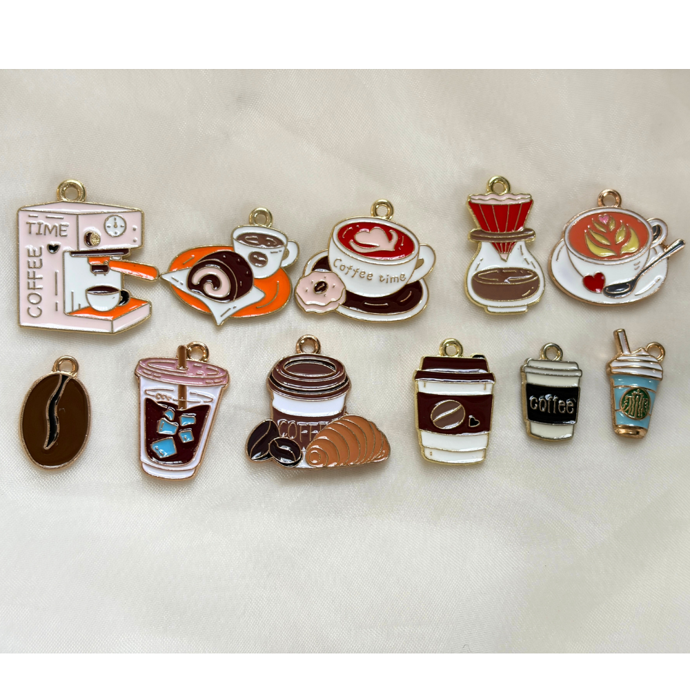 Cold Coffee Keychain - The Coffee Shop Collection