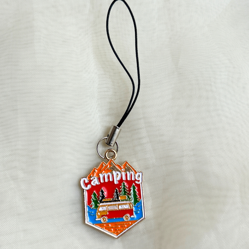 Camping Phone Charm - The Travel + Vacation Collection