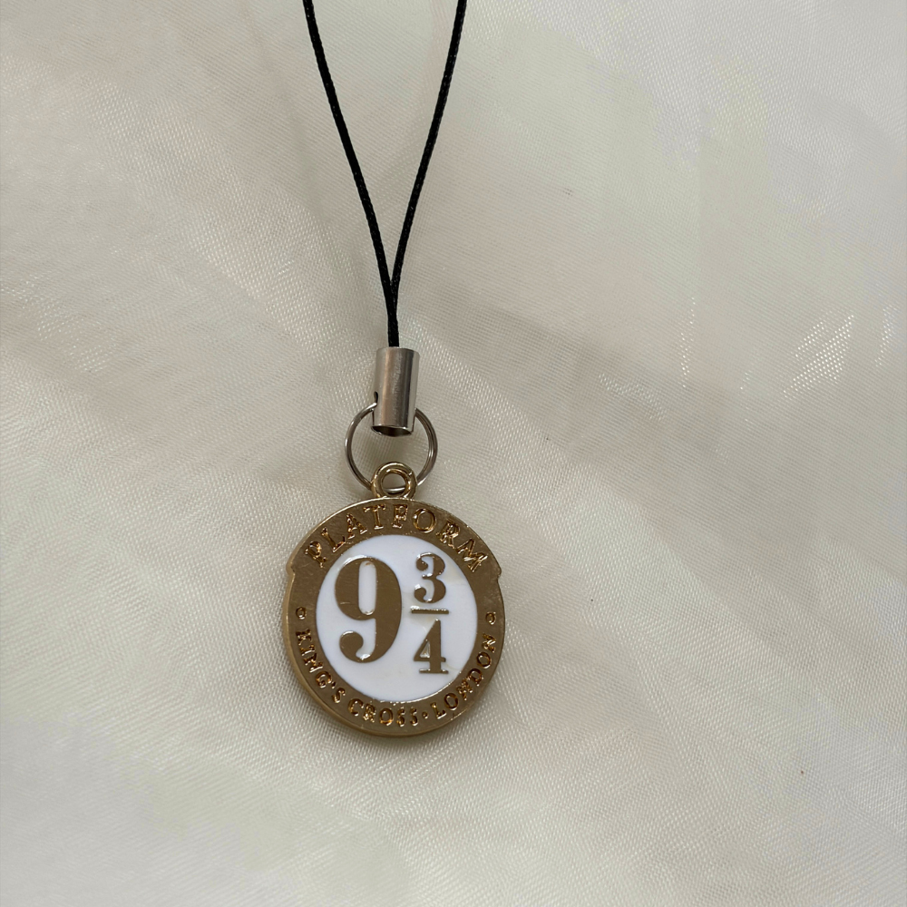 Platform 9 3/4 Phone Charm - White- The Harry Potter Collection