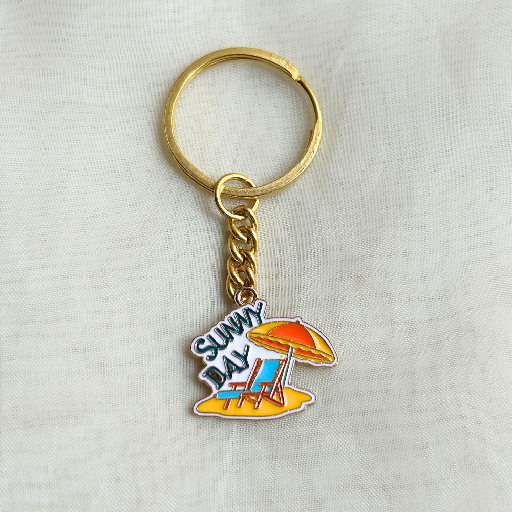 Beach Day Keychain - The Travel + Vacation Collection