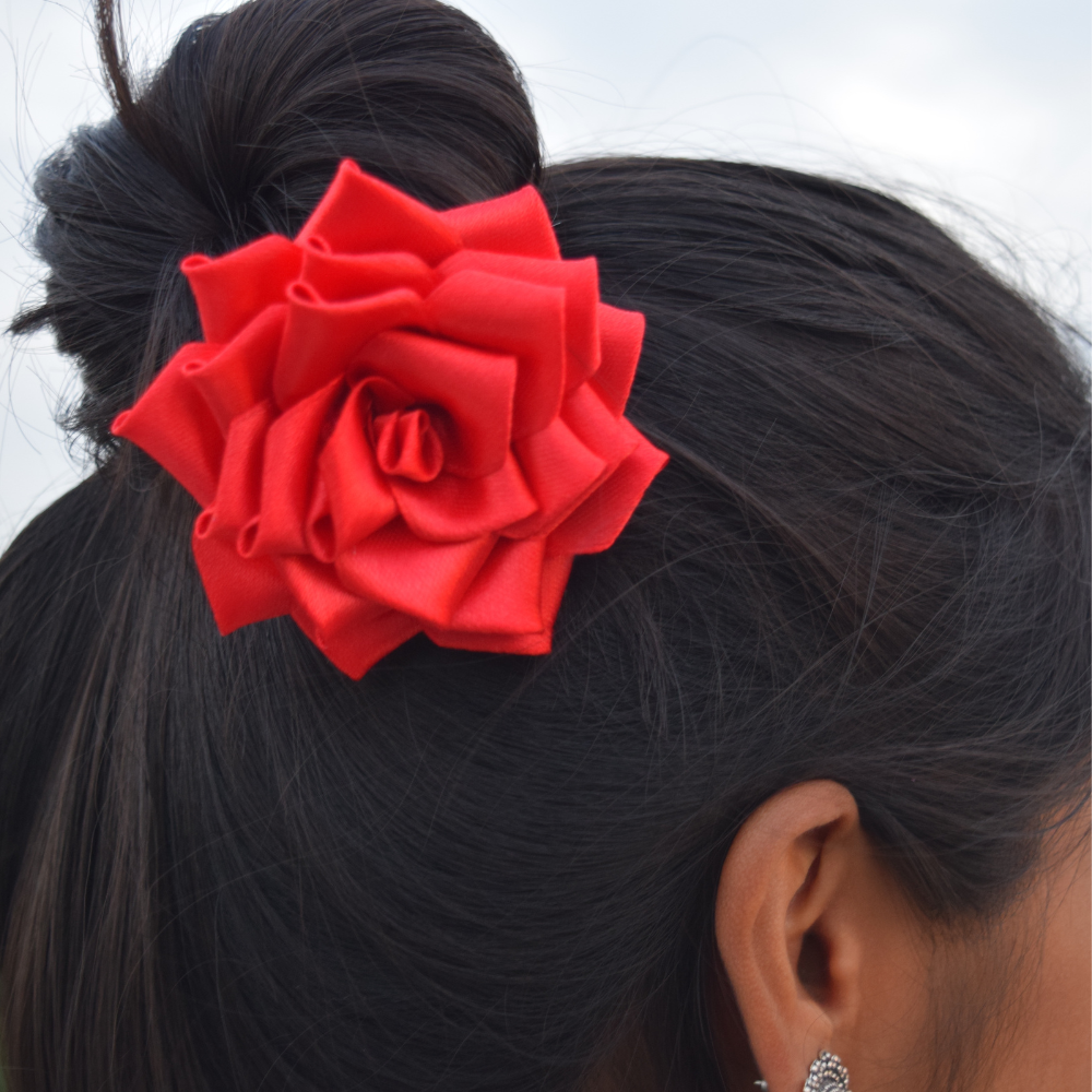 Red Satin Rose