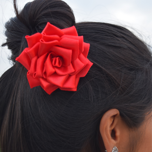 Red Satin Rose