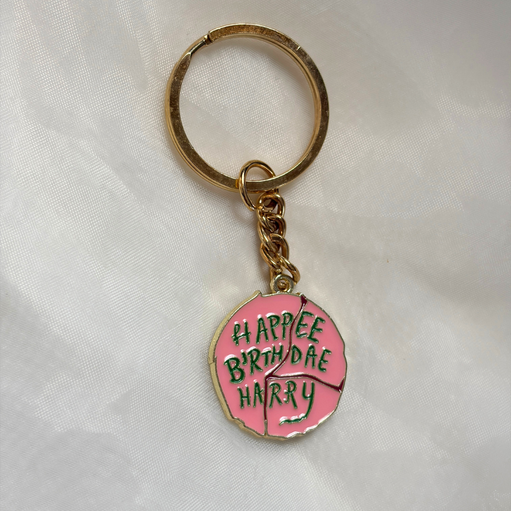 Happy Burdae Harry! Keychain - The Harry Potter Collection