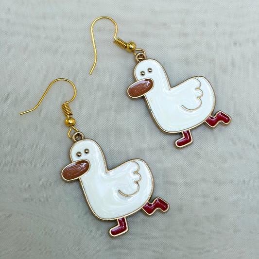 Duck Earrings