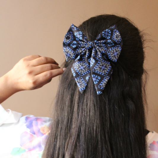 Kaleidoscope -  Pigtail Bow