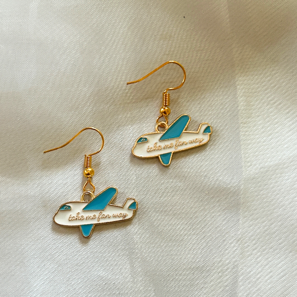 Airplane Earrings