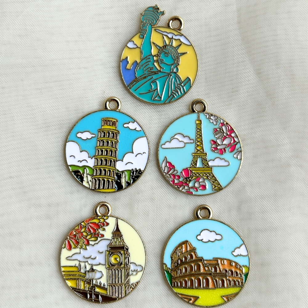 Monuments Collection Keychain