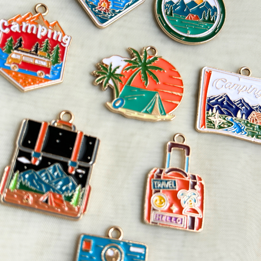 Travel Suitcase Phone Charm - The Travel + Vacation Collection
