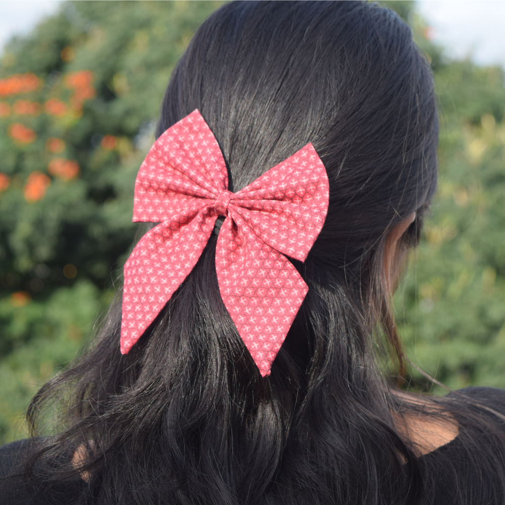Airplanes -  Pigtail Bow