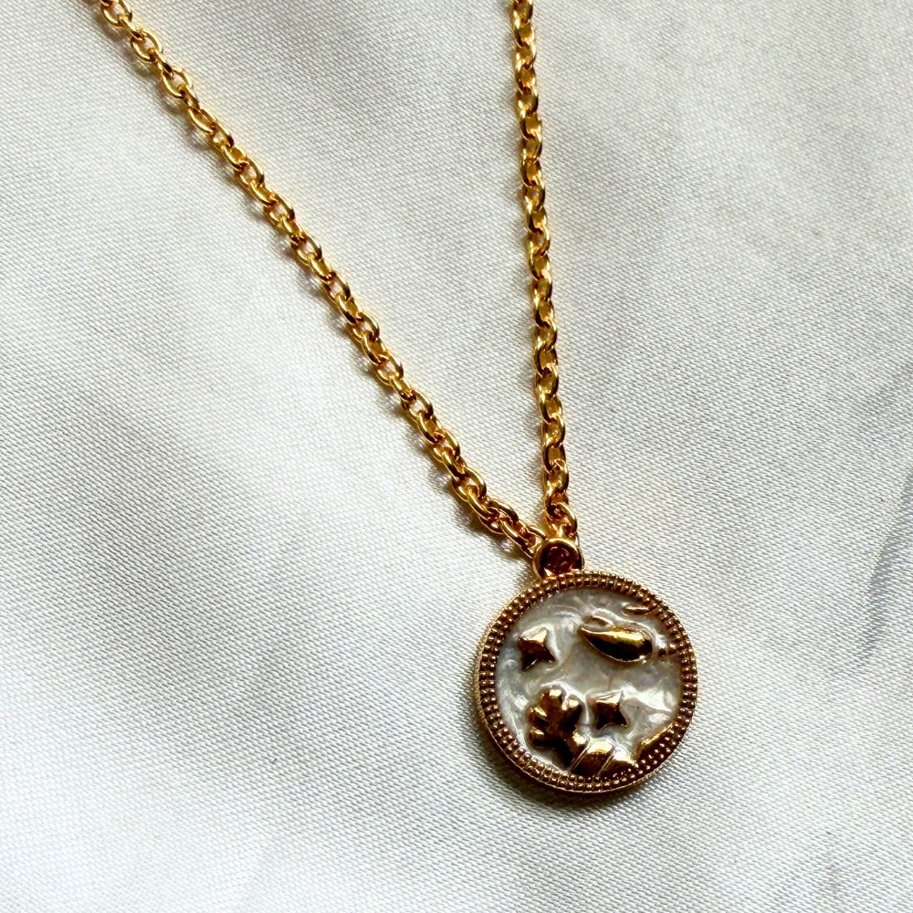 Zodiac Signs Chain - Gold