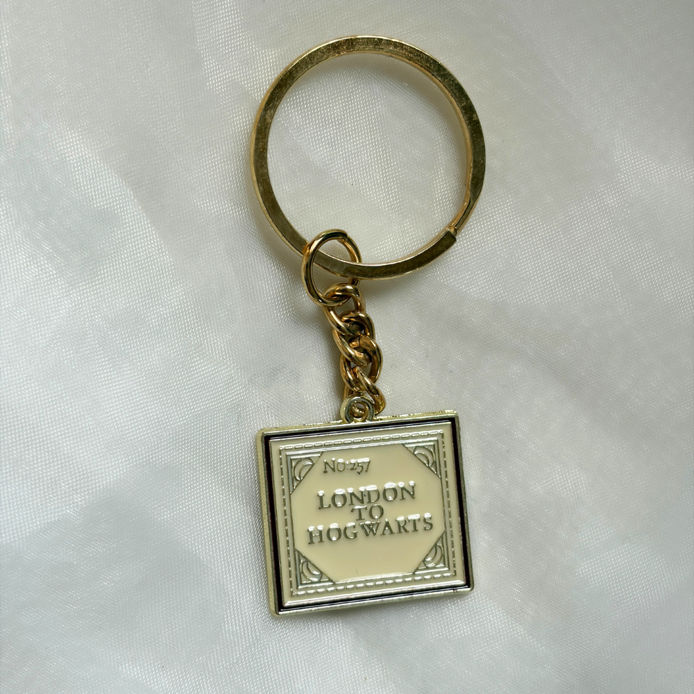 London to Hogwarts Ticket Keychain - The Harry Potter Collection