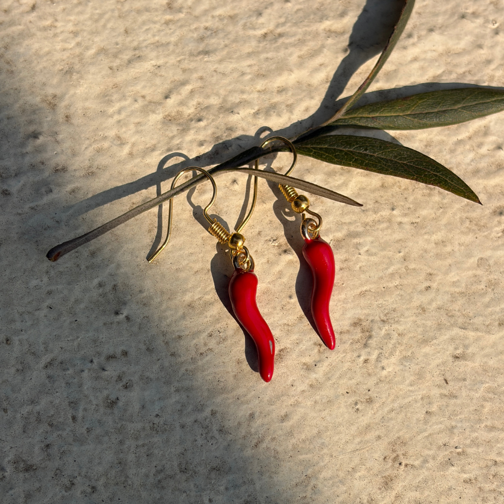 Red Chilli Earrings