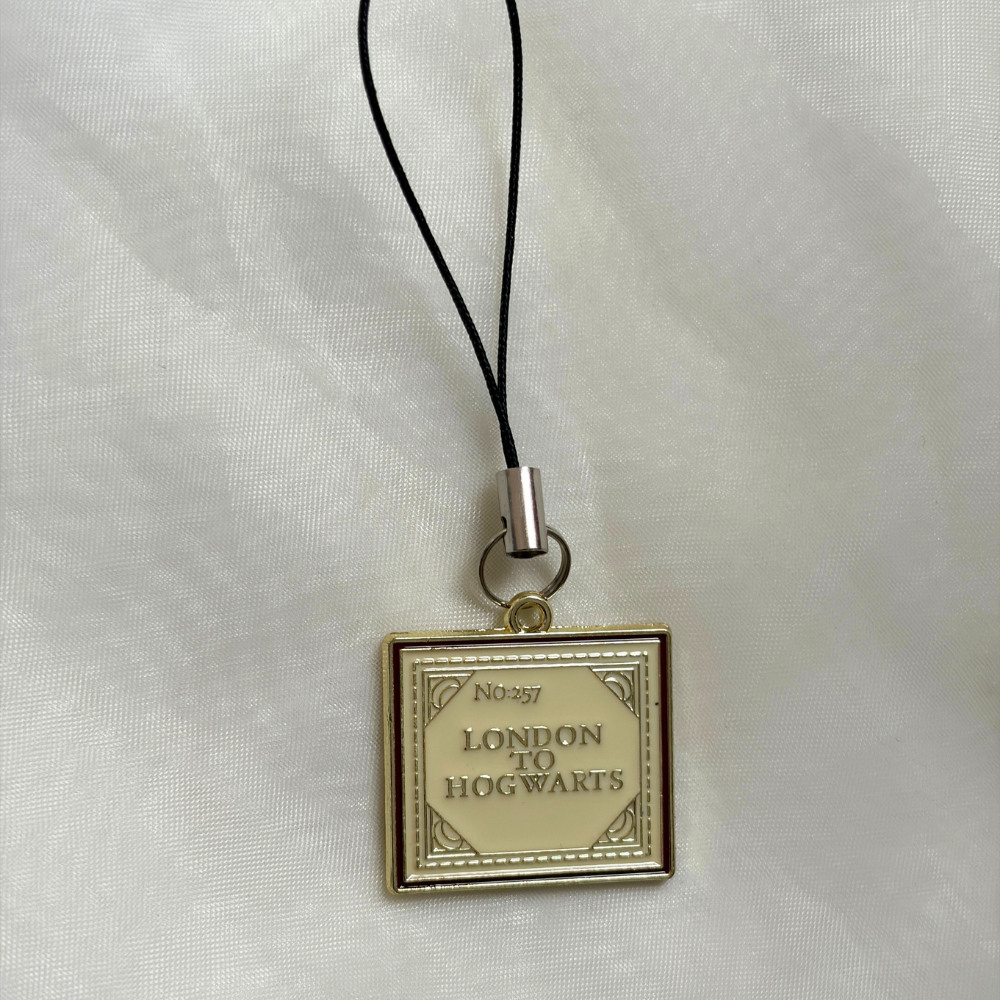 London to Hogwarts Ticket Phone Charm - The Harry Potter Collection