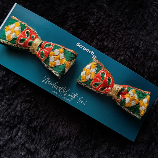 Ethnic Bow - Set of 2
