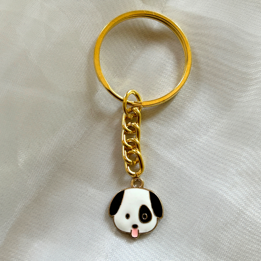 Puppy Face Keychain