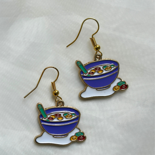 Ramen Bowl Earrings
