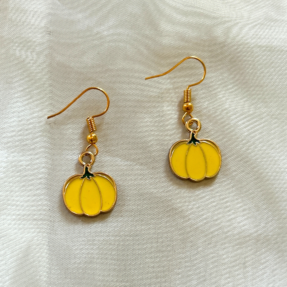 Pumpkin Halloween Earrings