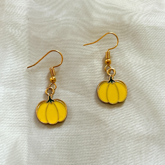 Pumpkin Halloween Earrings