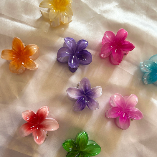 Flower Claw Clip - Small