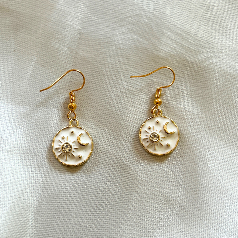 Moon and Stars Earrings