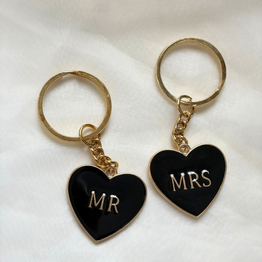 Mr & Mrs Couple Keychains
