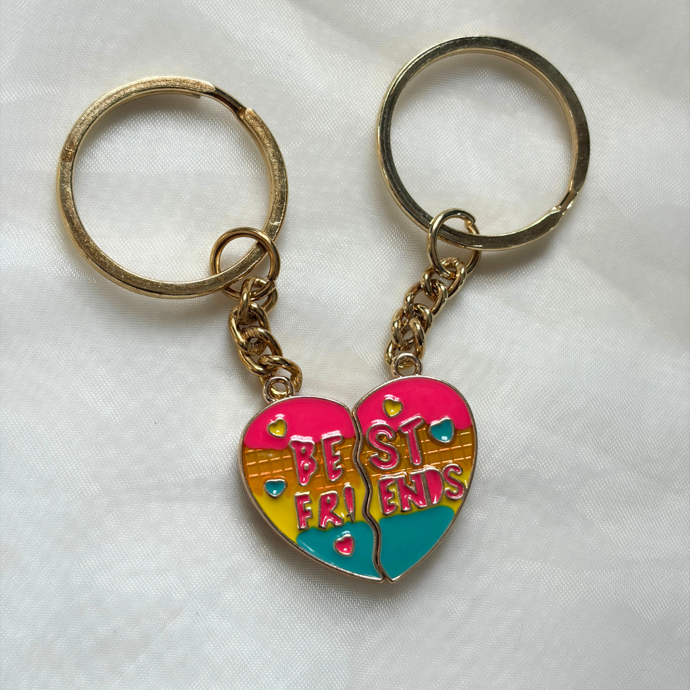 Best Friends Magnetic Keychains