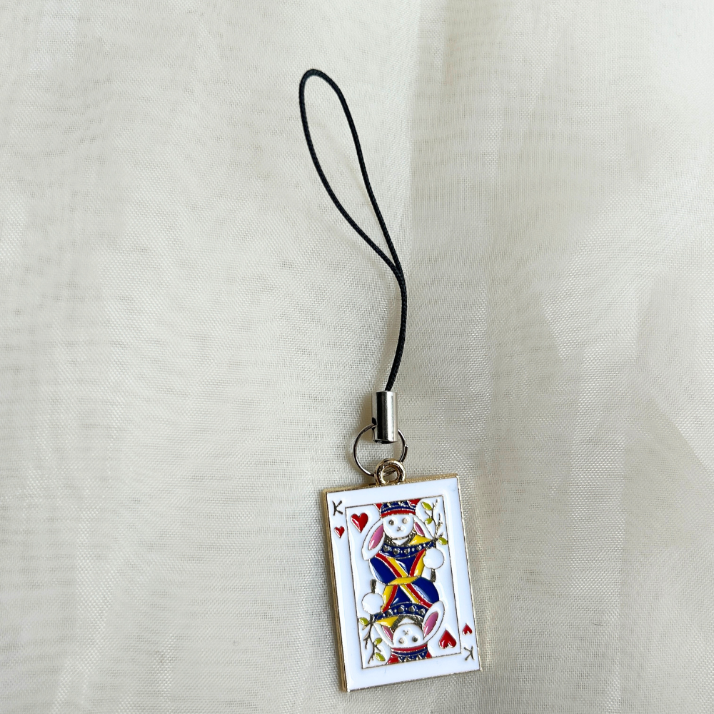 Playing Cards Phone Charm