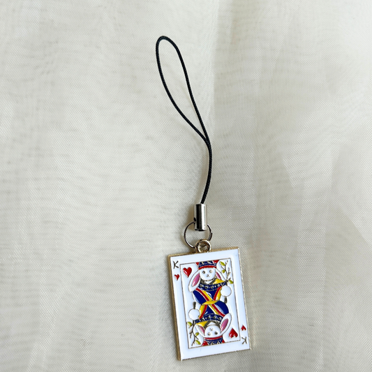Playing Cards Phone Charm