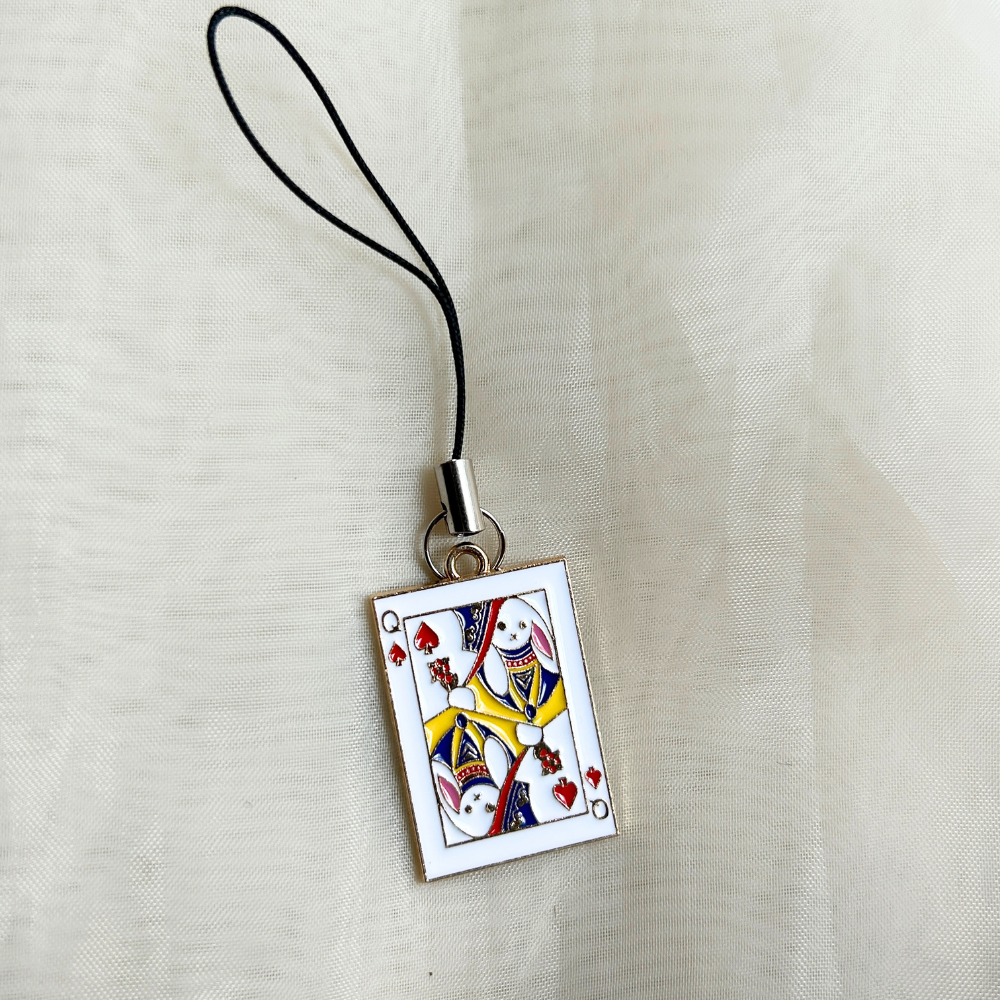 Playing Cards Phone Charm