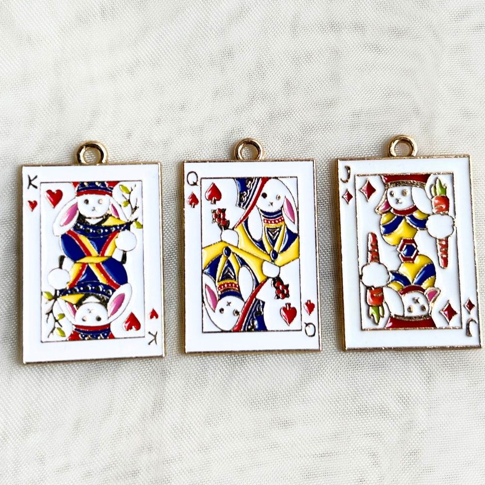 Playing Cards Phone Charm